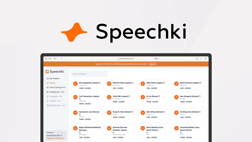 افزونه Speechki: تبدیل متن به صدا